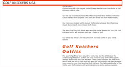 Desktop Screenshot of golfknickersusa.com